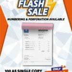 A5 Single Copy Order Pads